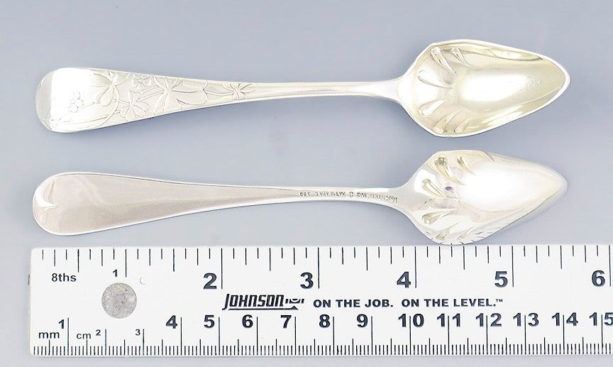 Great Set 11 Frank Whiting Oxalis Sterling Silver Citrus Grapefruit Spoons