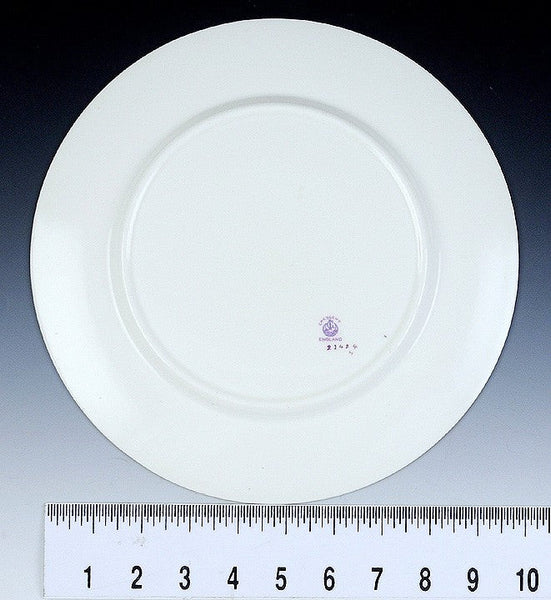 11 George Jones English Porcelain Gilt Flower Dinner Plates