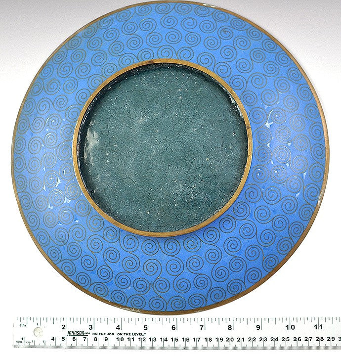 Lovely Late 1800s/Early 1900s Japanese Meiji Colorful Cloisonne Charger