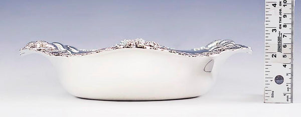 Antique 1909 Gorham Sterling Silver Fruit Centerpiece Bowl Heavy Weight 10 3/4"