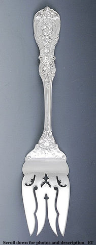 Large Sterling Silver Reed & Barton Francis I Serving Fork NO MONO