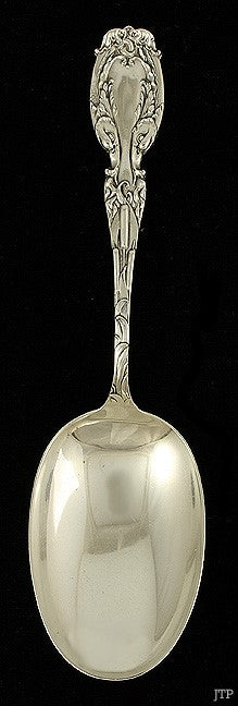 Antique Sterling Silver Frank Whiting Cat Tails Serving Spoon NO MONO