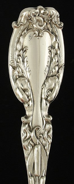 Antique Sterling Silver Frank Whiting Cat Tails Serving Spoon NO MONO