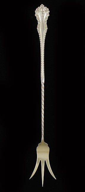 Antique Dominick & Haff Mazarin 1892 Sterling Silver Lettuce Fork 9 3/4"