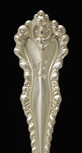 Antique Dominick & Haff Mazarin 1892 Sterling Silver Lettuce Fork 9 3/4"