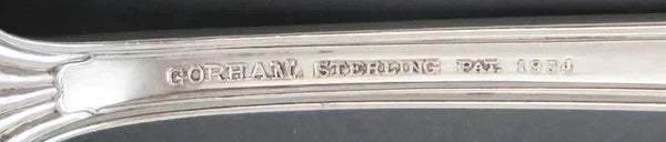 Fine Quality Sterling Silver Gorham Late Georgian Serving Spoon