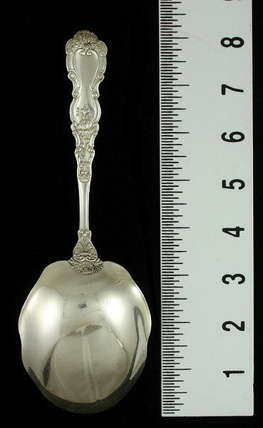 Gorham Imperial Chrysanthemum 1894 Sterling Silver Berry Casserole Serving Spoon