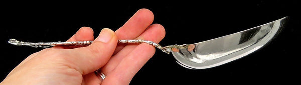 Antique Sterling Silver Whiting Louis XV 1891 Gold Bowl Serving Spoon