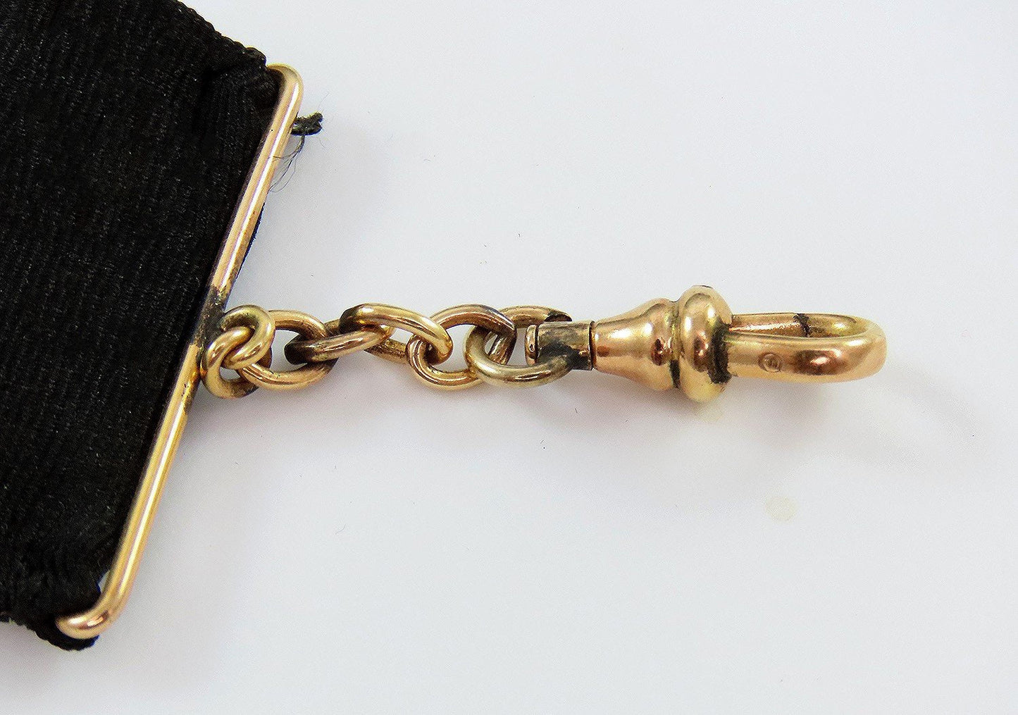 Rare Antique c1905 10k Yellow Gold YMCA Medal Medallion On Ribbon
