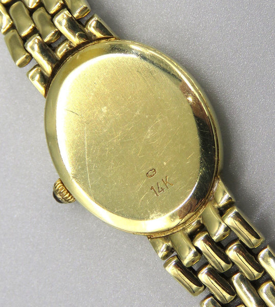 Fabulous Tiffany & Company 14K Yellow Gold Roman Numeral Quartz Wristwatch