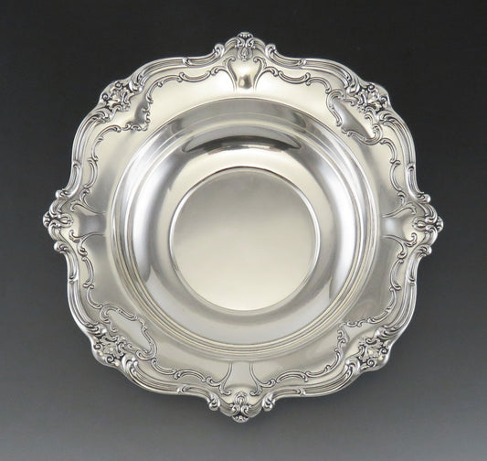 VTG 1951 Sterling Silver Gorham Serving/Fruit/Centerpiece Bowl NO MONO 10 1/2"