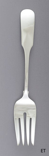 Superb Gorham Sterling Silver Old English Tipt Fiddle Salad Fish Fork 6 1/2"