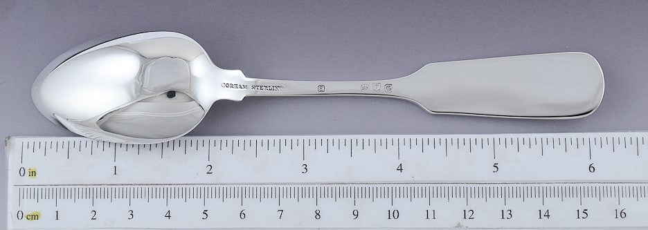 Heavy Weight Gorham Sterling Silver Old English Tipt Fiddle Teaspoon