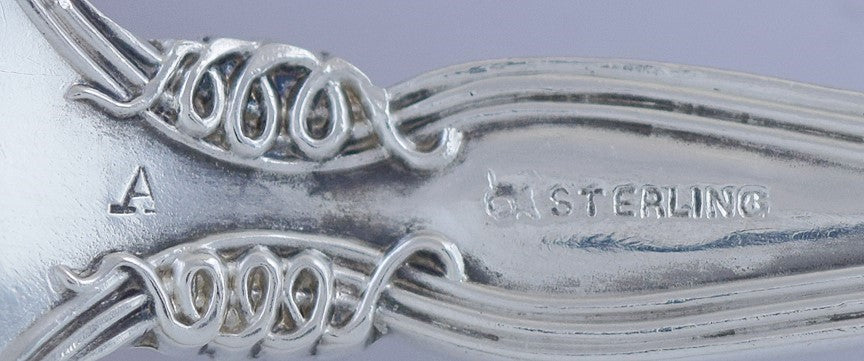 3 International Cloeta 1905 Sterling Silver Place or Dessert Spoons