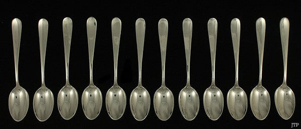 12 Gorham Dolly Madison 1929 Sterling Silver Demitasse Spoons 4 1/4"