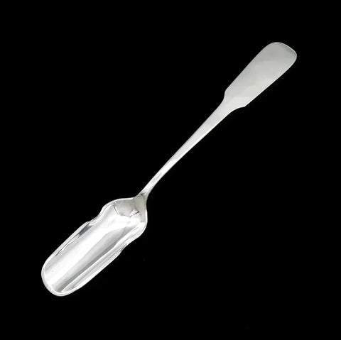 Arts Crafts Sterling Silver ONC Old Newbury Crafters Panel Antique Cheese Scoop