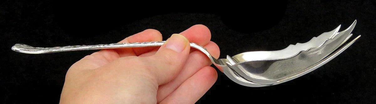 Antique Aesthic Mount Vernon Trianon 1889 Large Vegetable Serving Fork