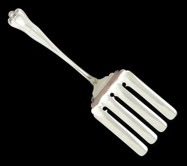 Antique c1930 Sterling Silver Frank W. Smith Priscilla Pattern Serving Fork