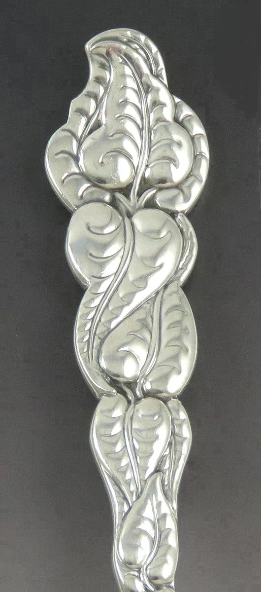 Antique Tiffany Atlantis Ailanthus 1899 Sterling Silver Ice Cream Fish Slice