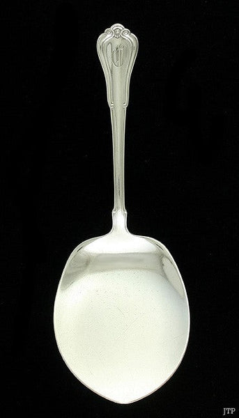 Antique Gorham Villa Norfolk Sterling Flapjack Tomato Server 7 3/4"