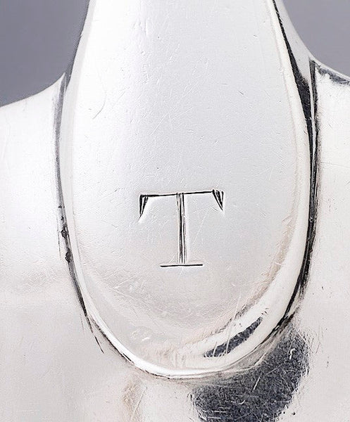 Rare 1760s Irish Sterling Silver Large Serving Soup Ladle by David Peter 14"