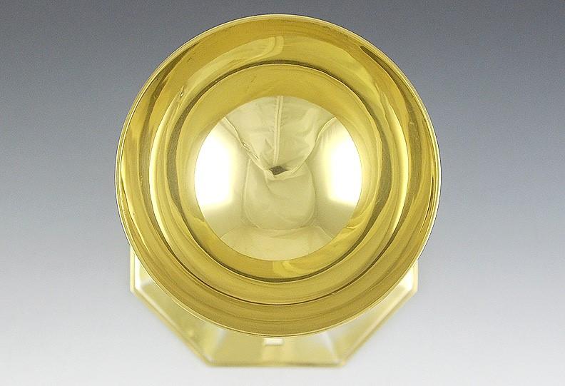 Vintage 1950s Gold Wash Sterling Silver Communion Chalice Cup