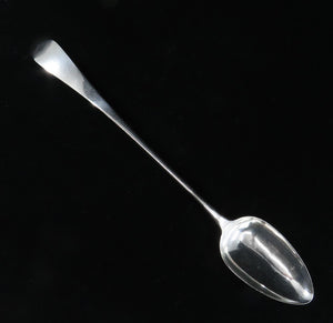 Antique English Sterling Silver Stuffing/ Serving Spoon 12 1/2 inches