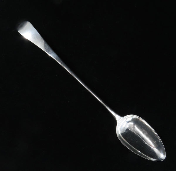 Antique English Sterling Silver Stuffing/ Serving Spoon 12 1/2 inches