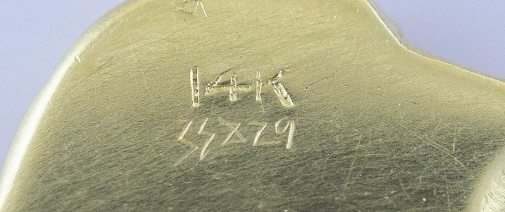14k Yellow Gold Scottish Terrier or Schnauzer Dog Pin Brooch