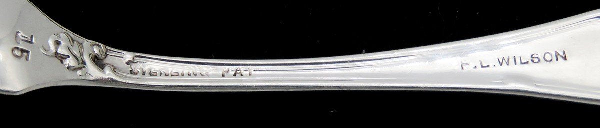 Neat Victorian Sterling Silver Banana Server Jelly Slice No Mono 7 1/2 in