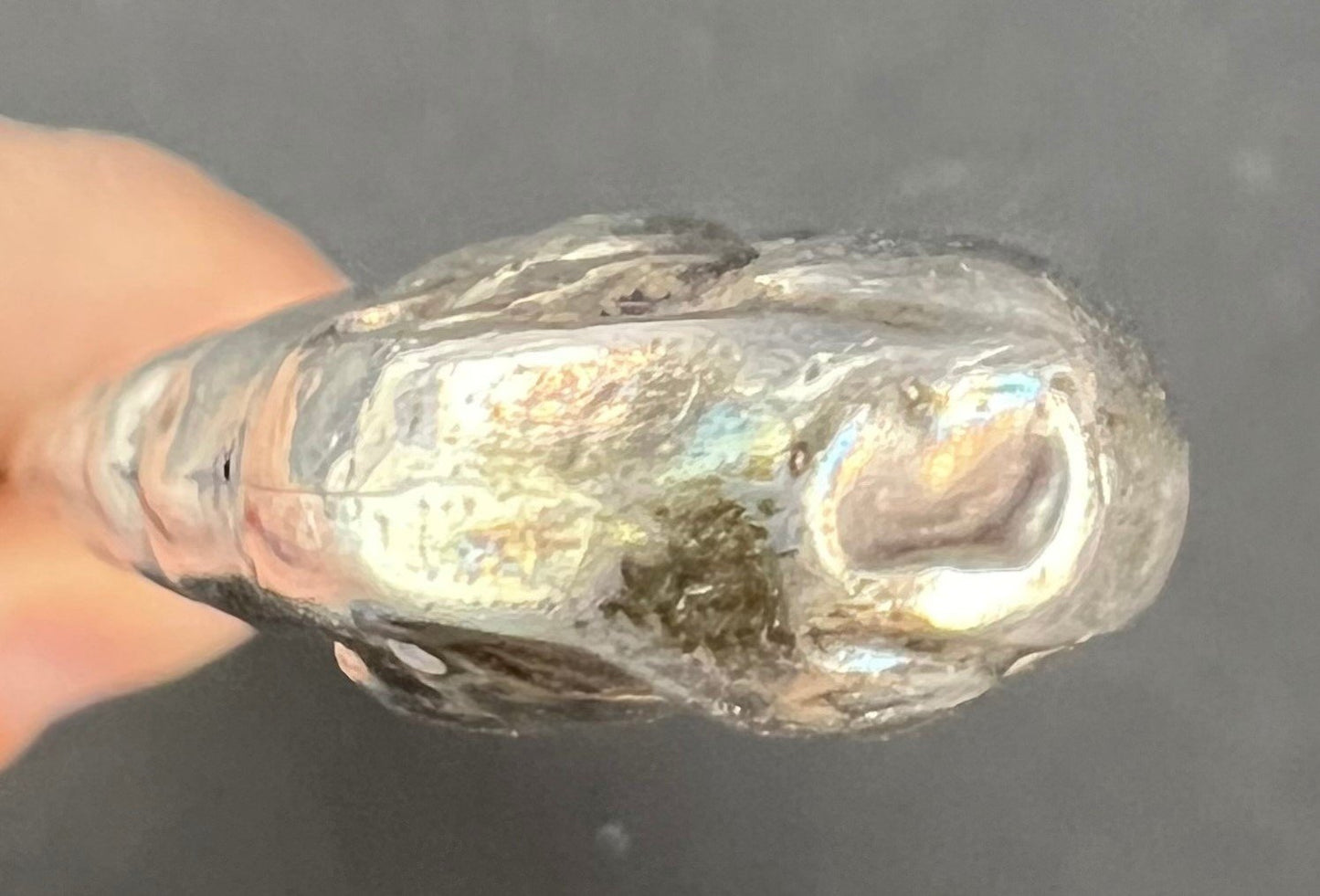 Rare c1935 Georg Jensen Ornamental #54 Pattern Sterling Silver Serving Fork