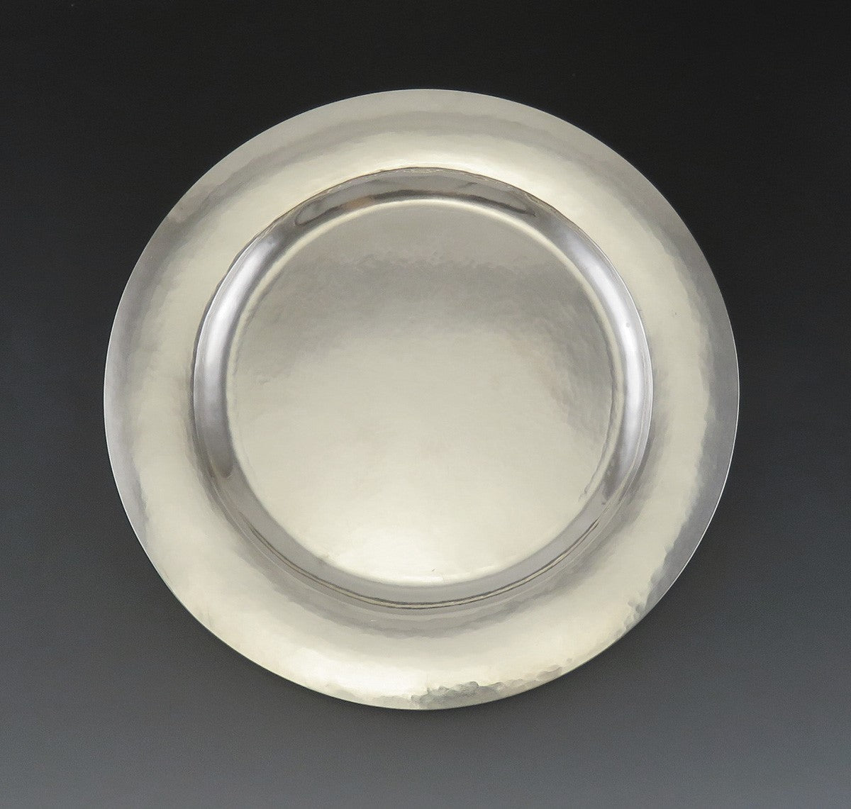 Antique c1923 Kalo Chicago Arts & Crafts Sterling Silver Plate Platter Tray 11"