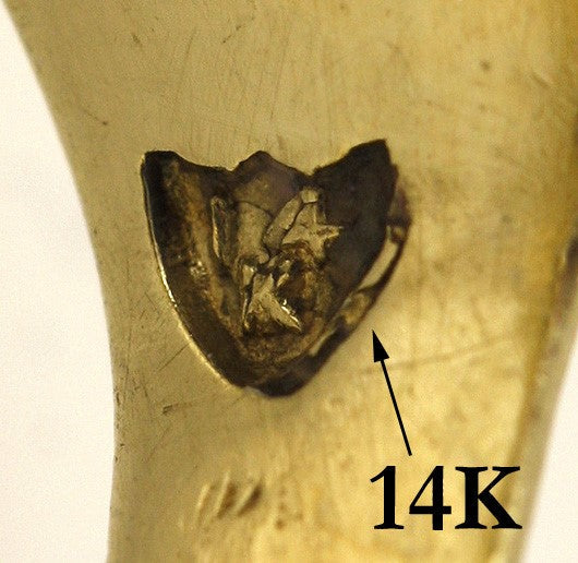 Superb c1930s 14k Gold High Grade VVS ~.40ct Diamond Hand Engraved Ring