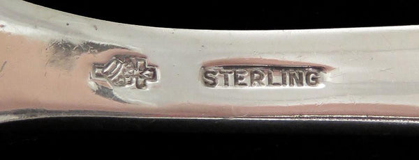 Fine 70pc Sterling Silver Manchester Southern Rose Pattern Flatware Set