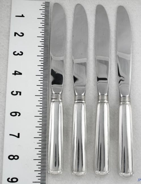 4 Towle Boothbay Marie Louise Sterling Silver Knives 8 5/8" NO MONO