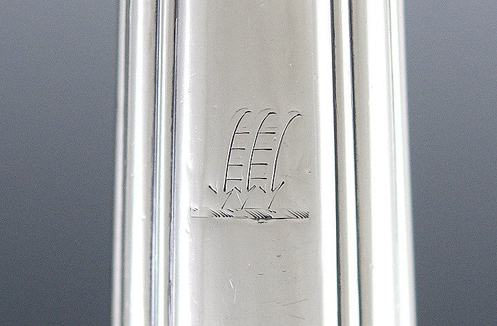 Antique 1795 English Georgian Sterling Silver Pierced Fish Slice/Server