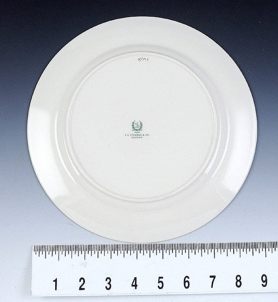 12 LENOX PLATES with Raised Design Potted Flowers and Butterflies Mandarin P1