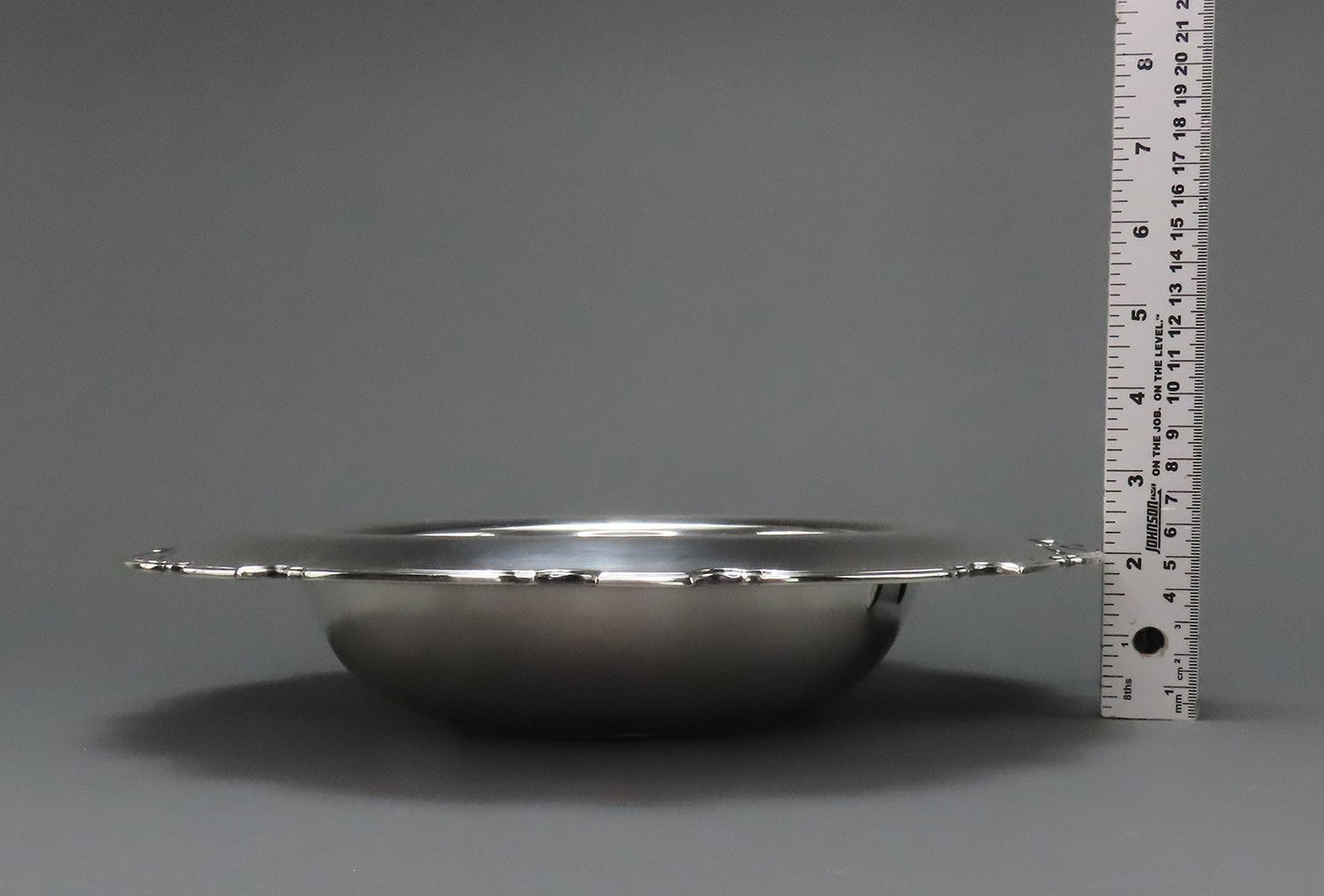 c1925 Tiffany Co Sterling Silver 12" Hampton Centerpiece or Fruit Bowl