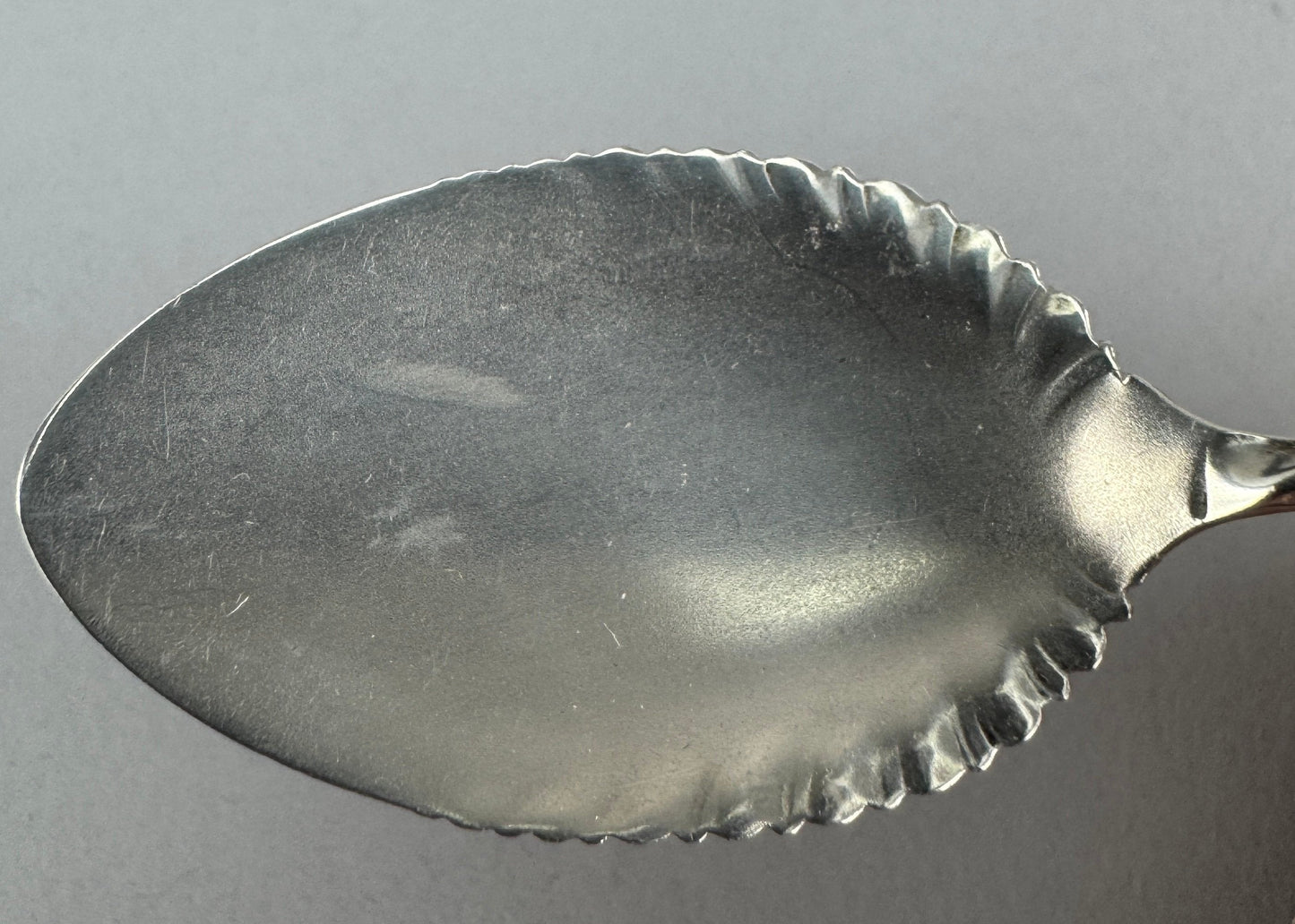 6 Whiting Lily of the Valley Sterling Silver Dessert/Ice Cream Spoons
