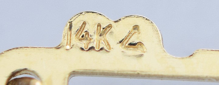 Elegant Graduated Pearl Strand Necklace w/14k Gold Filigree Clasp