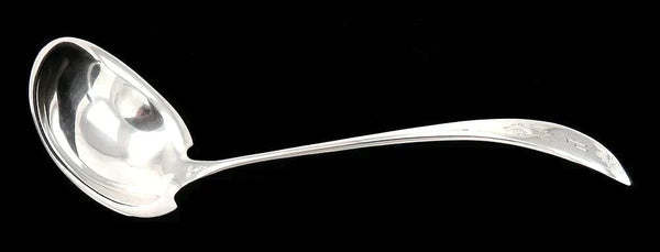 Antique Sterling Silver Towle Lafayette Punch/Soup Ladle P Mono 11 1/2”