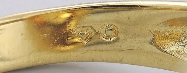 Eye-Catching 18k Yellow Gold 6.6ct Citrine & .92ct Diamond Ring