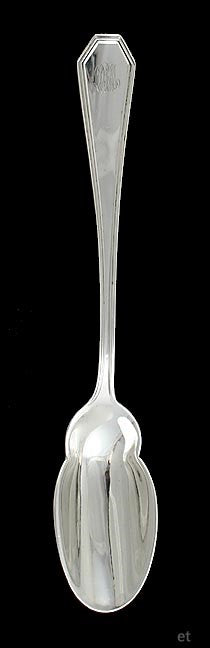 Dominick & Haff Queen Anne Sterling Silver Cheese Scoop Server 8 1/8"