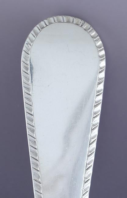 Antique 1817 Irish Sterling Silver Platter/Stuffing/Serving Spoon NO MONO