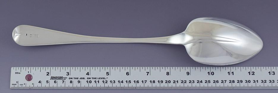 Antique 1817 Irish Sterling Silver Platter/Stuffing/Serving Spoon NO MONO