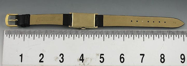 Quality 1935 Waltham 14k Yellow Gold Mens Wrist Watch