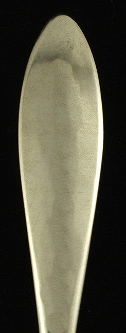 Antique Arts & Crafts American Hand Hammered Sterling Silver Serving Spoon