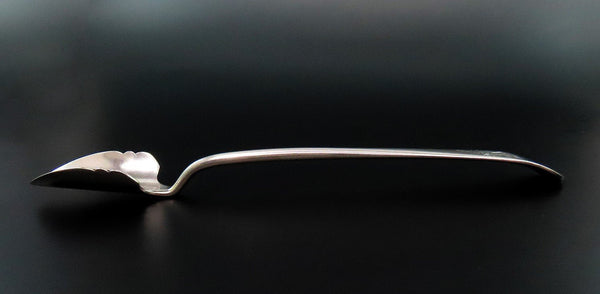 1876 Antique Sterling Silver Silton Cheese Scoop /Gouge