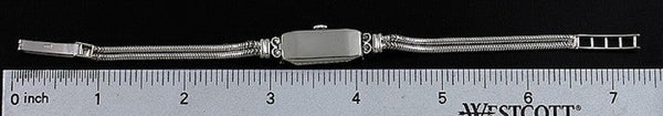 Marvin 14k White Gold & Diamond ~1ct tdw Ladies’ Wristwatch