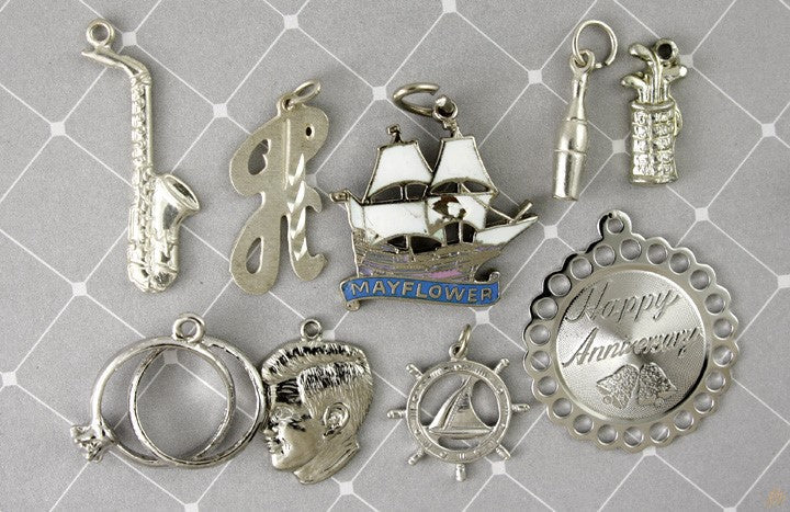 Vintage Charms Kennedy Saxophone Golf Clubs Mayflower